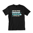 Har ek Friend ZAROORI Kameena Hotha Hei Pima Round Neck T-shirt - Black