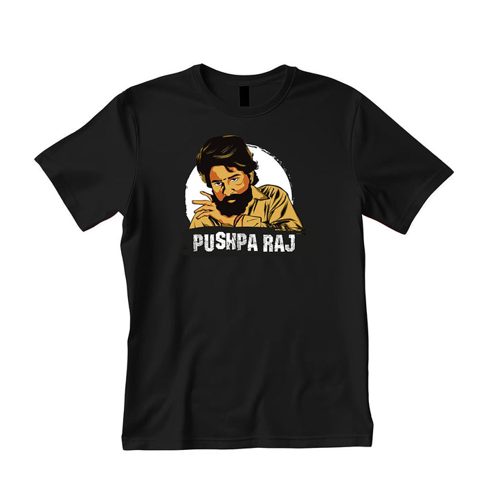 Allu Arjun (Pushpa Raj) Eco T-Shirt - BLACK
