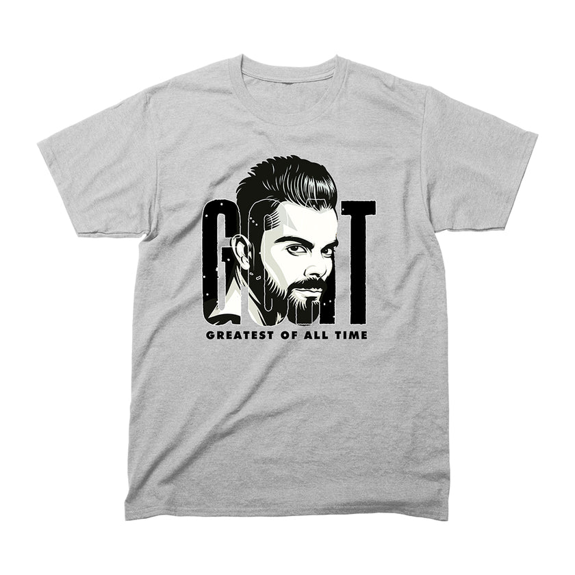 GOAT Kid's Premium Round  Neck T-shirt - White