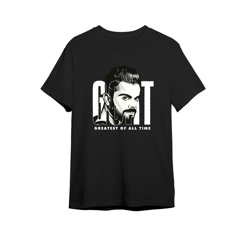 GOAT Pima Round Neck T-shirt - Black