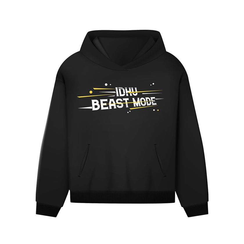 Idhu Beast Mode Hoodie - BLACK