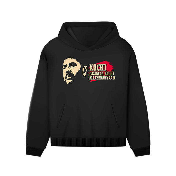 Mamootty Hoodie - BLACK