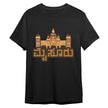Mysore With Image Pima Round Neck T-shirt - Black