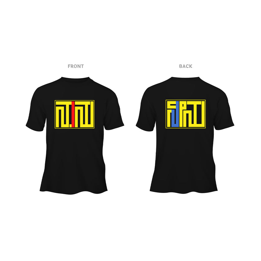 Nanu Eco Round Neck T-shirt - Black