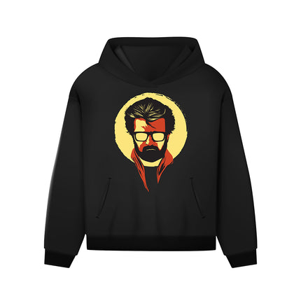 Rajinikanth Hoodie - BLACK