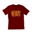 Live To Eat Eco T-Shirt