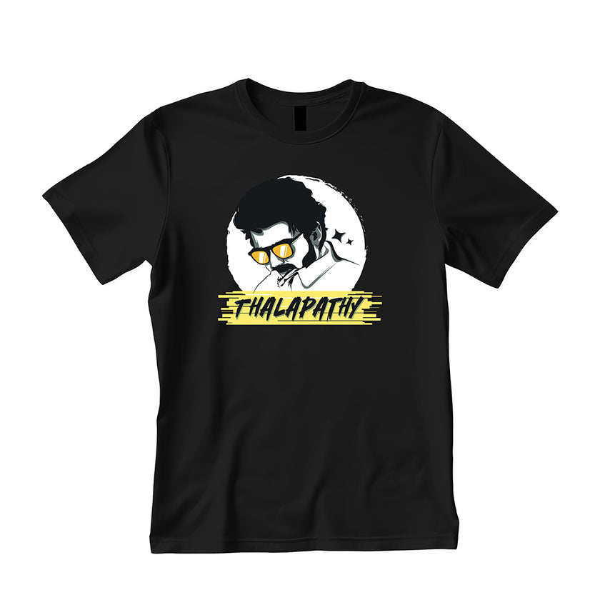 Thalapathy Vijay Pima Round Neck T-Shirt